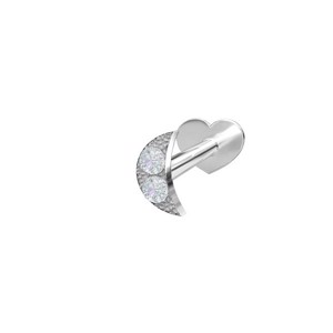 Nordahl piercing smykke - Pierce52, Rhd. sølv  - 314 006CZ9